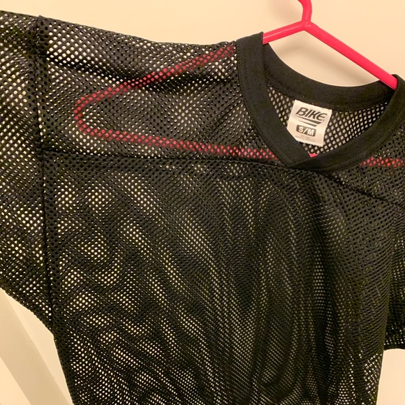 See-Through Black Mesh Bike Shirt - Picture 3 of 8